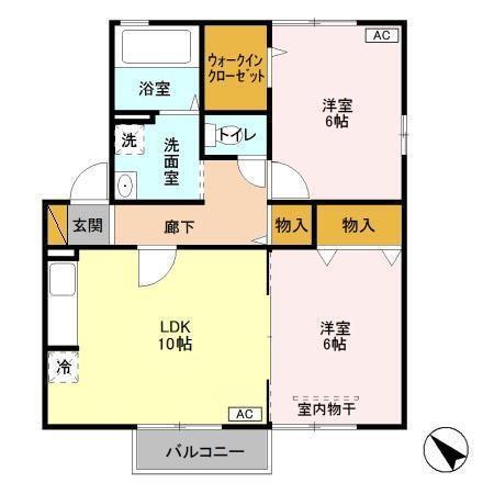 Ｋ・ファミリア（201） 間取り図画像