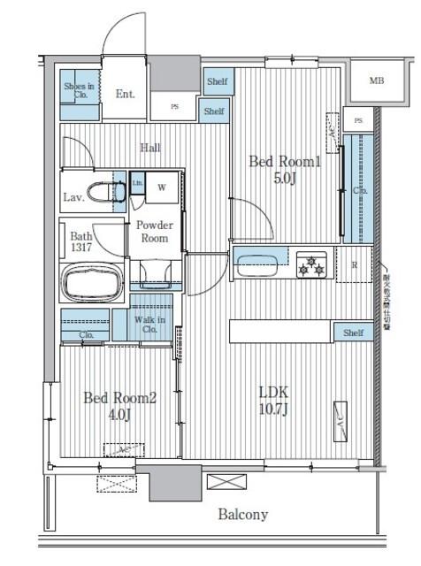 Ｔｅｒｒａ蚕糸の森（1101） 間取り図画像