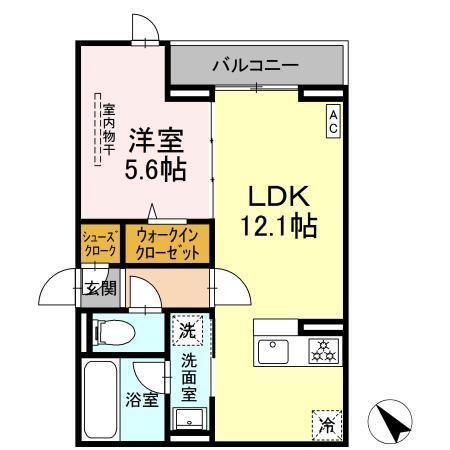 D Paina 登戸Ⅱ（305） 間取り図画像