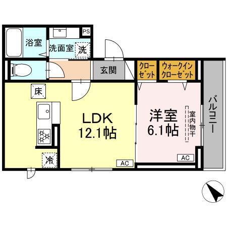 D Paina 登戸Ⅱ（106） 間取り図画像
