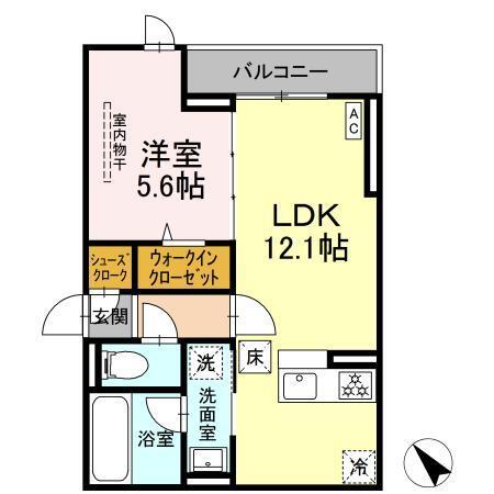 D Paina 登戸Ⅱ（105） 間取り図画像