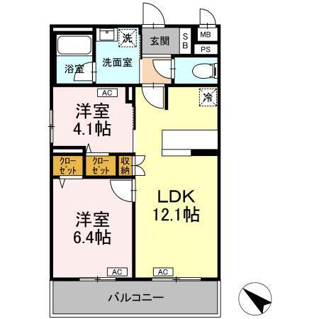 Royal Hills（107） 間取り図画像