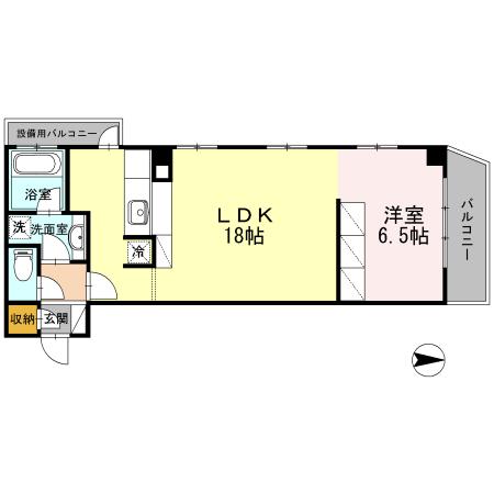 TSKY（303） 間取り図画像