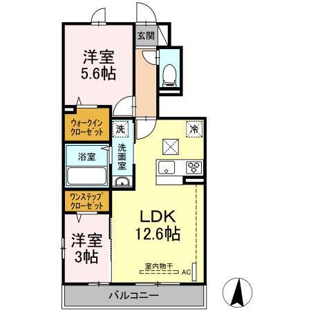 グランフォレストⅢ（106） 間取り図画像