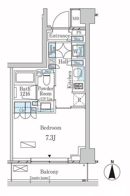 ラティエラ武蔵小杉（434） 間取り図画像