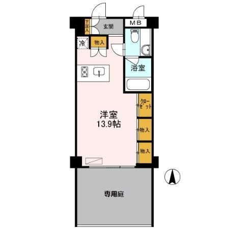 カスタリア目黒鷹番（0106） 間取り図画像