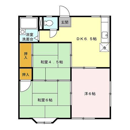 アネックスＵ　２（101） 間取り図画像