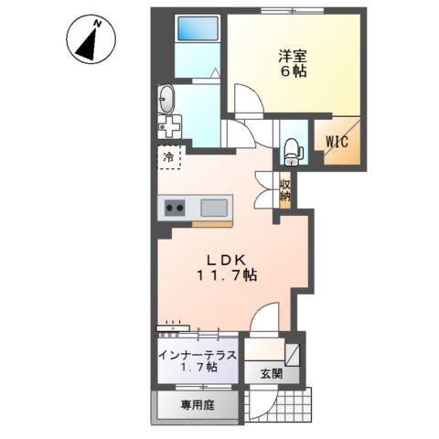 Nuvola・Iride（ヌーヴォラ・イリデ） 間取り図画像