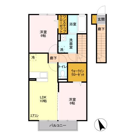 サンモール町田Ⅲ（202） 間取り図画像