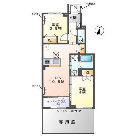 ヴァンベール 間取り図画像