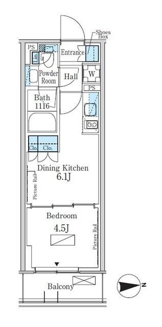 パークアクシス新宿百人町（238） 間取り図画像