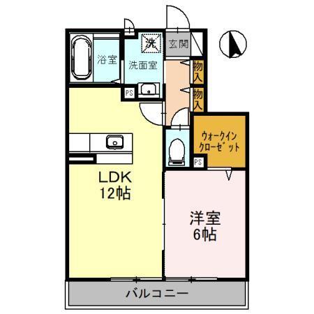 ヴィルヌーブ（202） 間取り図画像