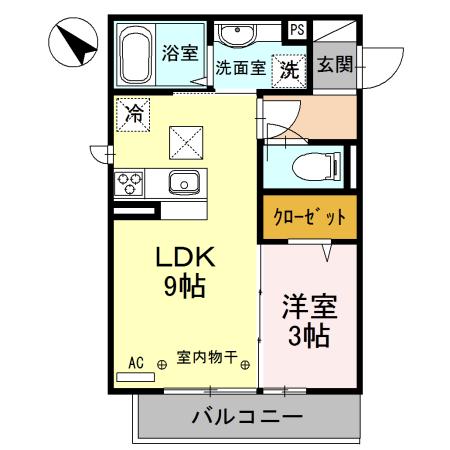 Ｅｌｖｉｔａ(エルヴィータ)（103） 間取り図画像