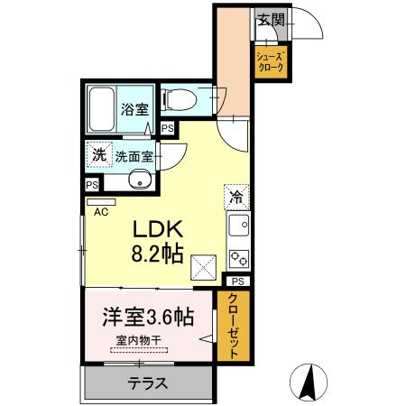 ルミエール（105） 間取り図画像