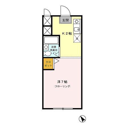 サンコーポ（202） 間取り図画像