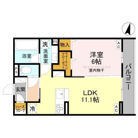 ウエストスクエア（202） 間取り図画像