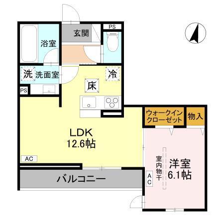ウエストスクエア（105） 間取り図画像