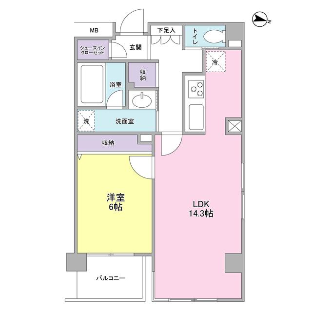 ＫＤＸレジデンス成城（209） 間取り図画像