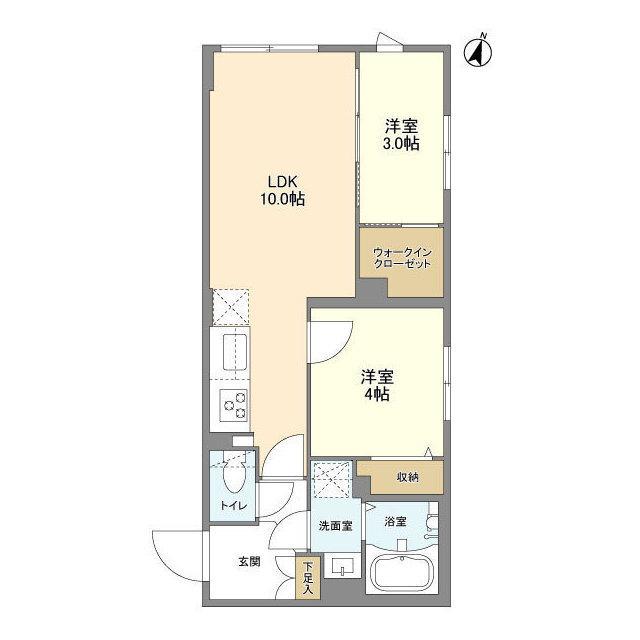 ウェルスクエア駒場東大前（306） 間取り図画像
