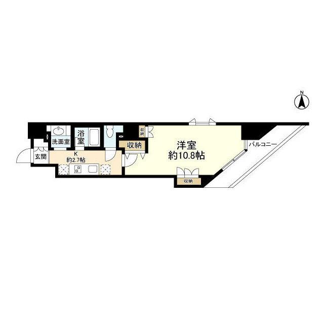 スタイリオ旗の台Ⅱ（701） 間取り図画像