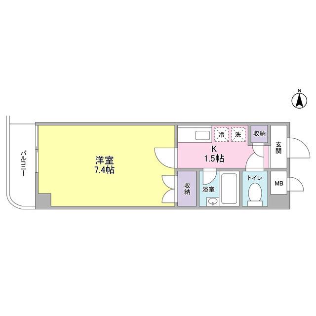 エステート目黒本町（301） 間取り図画像