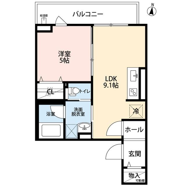 PAL HOUSE 祖師谷（203） 間取り図画像