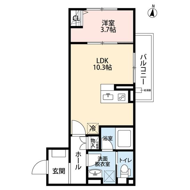 PAL HOUSE 祖師谷（204） 間取り図画像