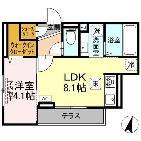 D Paina弘明寺Ⅱ（102） 間取り図画像