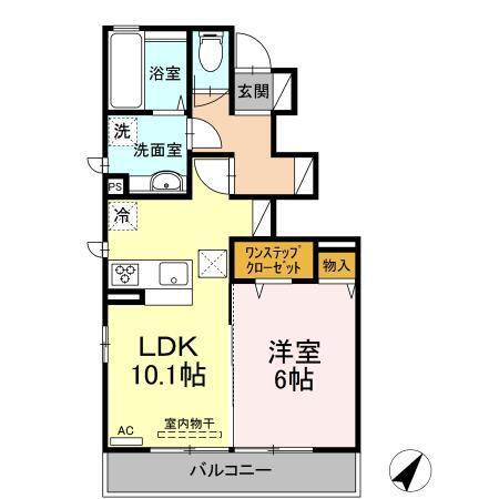 ルミエール　Ａ（103） 間取り図画像