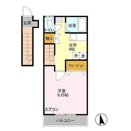 グリーングローヴ久我山（204） 間取り図画像