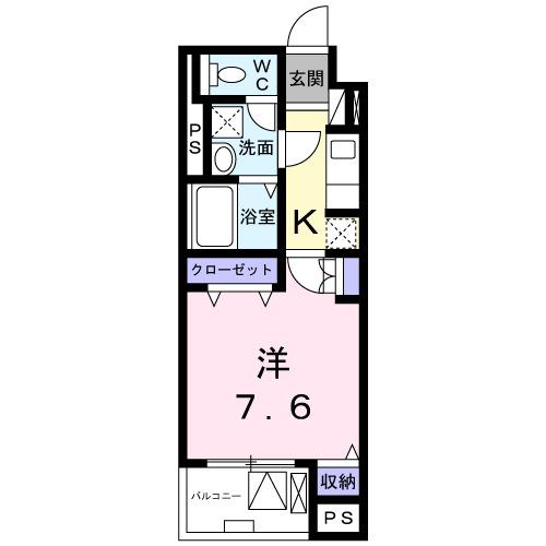 Ｋ・ＳガーデンⅢ（303） 間取り図画像