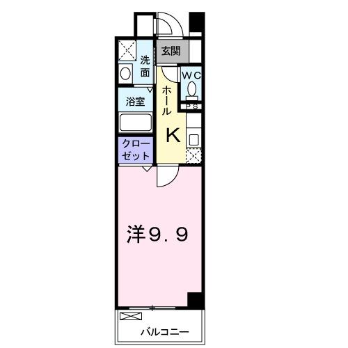 プティネージュ（205） 間取り図画像