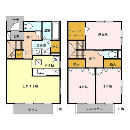 アゼリア 壱・弐番館（1101） 間取り図画像