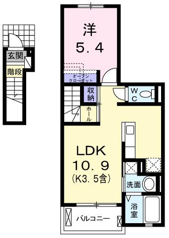 ブリリアント　コスモ（203） 間取り図画像