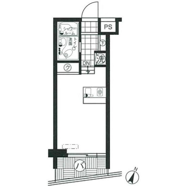 スカイコート学芸大学壱番館（203） 間取り図画像
