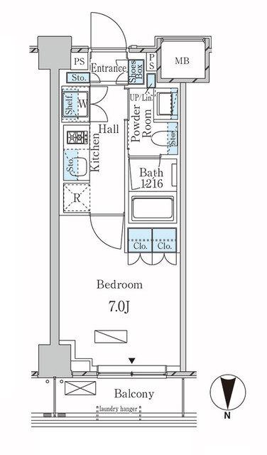 ラティエラ武蔵小杉（520） 間取り図画像
