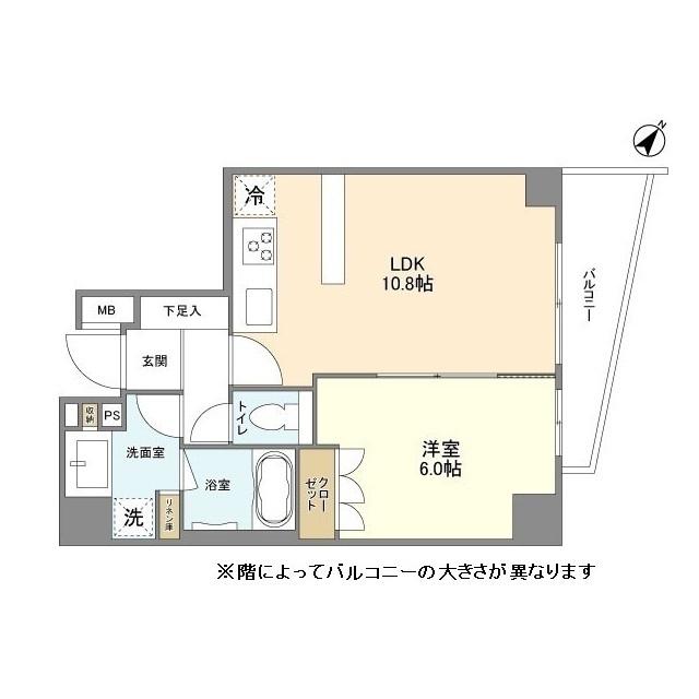 ＹＳレジデンス代田橋（401） 間取り図画像