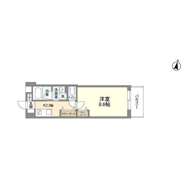 ＣＯＲＶＡＬ三軒茶屋（104） 間取り図画像