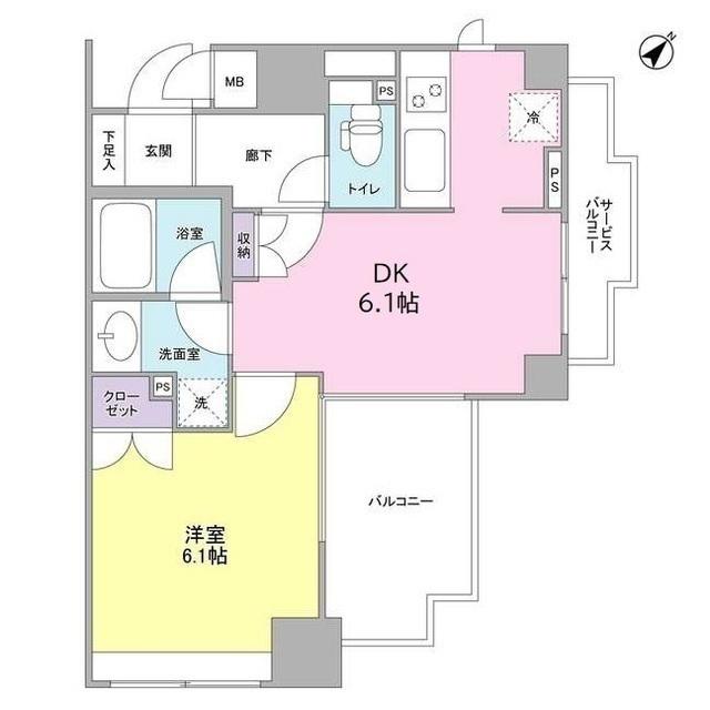 アルス恵比寿メイクス（0607） 間取り図画像