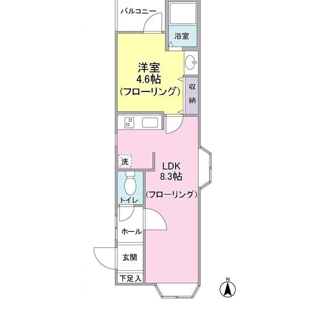 パティオ自由が丘（303） 間取り図画像