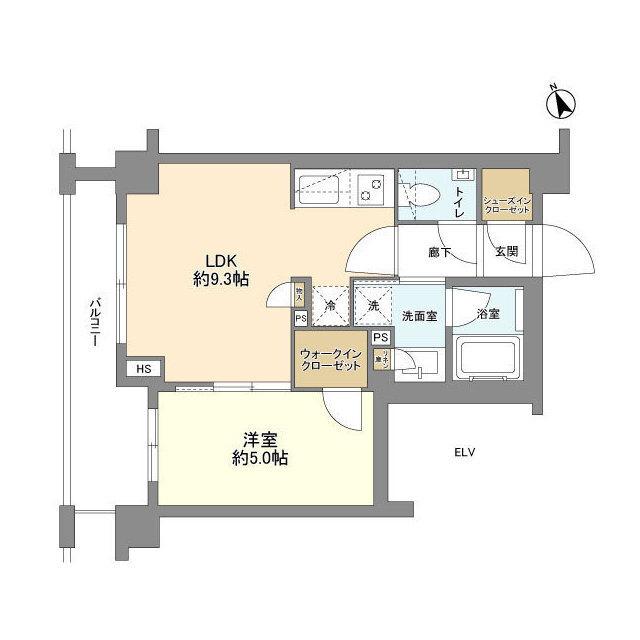 イノバス元住吉（206） 間取り図画像