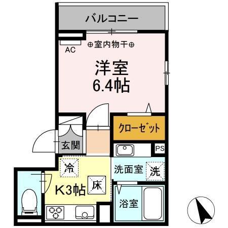 シャトードゥボヌール（103） 間取り図画像