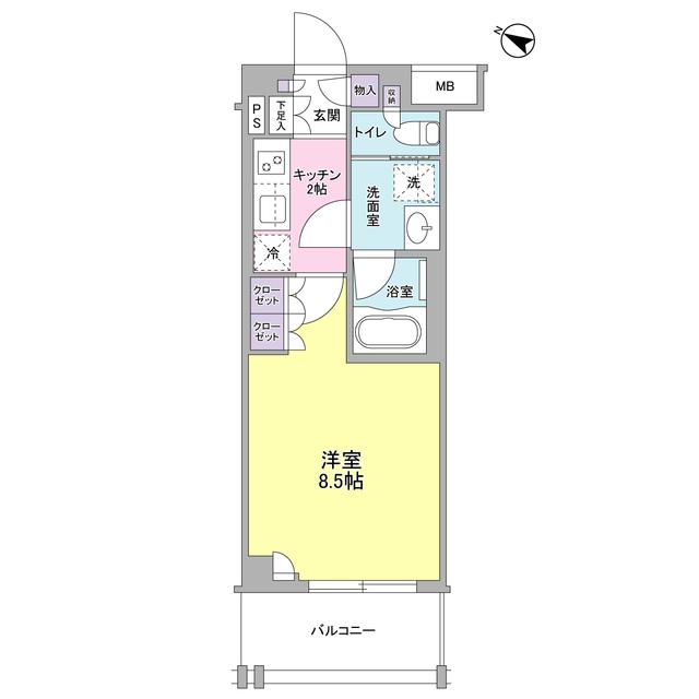 フレアージュ白金台（109） 間取り図画像