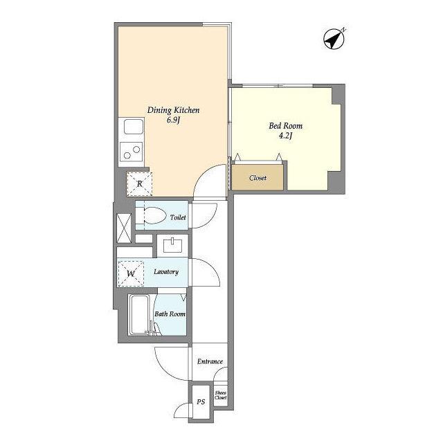 ミリアレジデンス中野弥生町（309） 間取り図画像