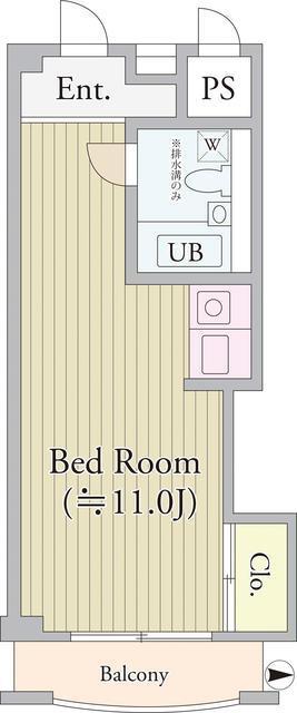 パークグレース新宿（1001） 間取り図画像