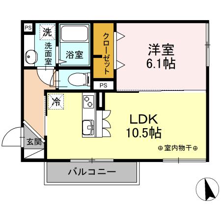 Proceed　Taki（302） 間取り図画像