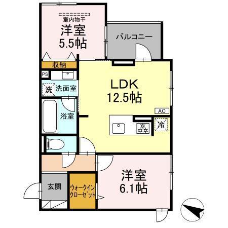 Lumiere（301） 間取り図画像