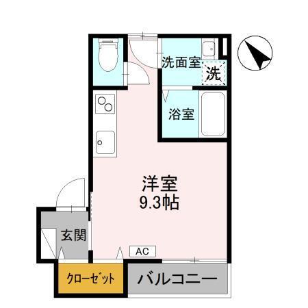 ハウス フロイデ（101） 間取り図画像