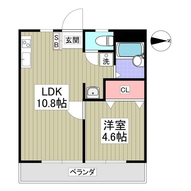 三協コーポ（302） 間取り図画像