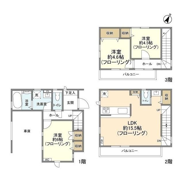 Kolet新船橋 間取り図画像